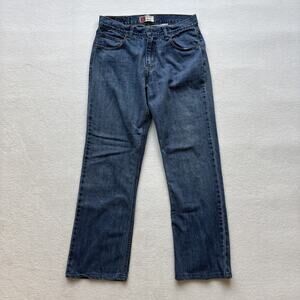 Levi Strauss Signature Men 32x34 Jeans Regular Boot Cut 100% Cotton Western